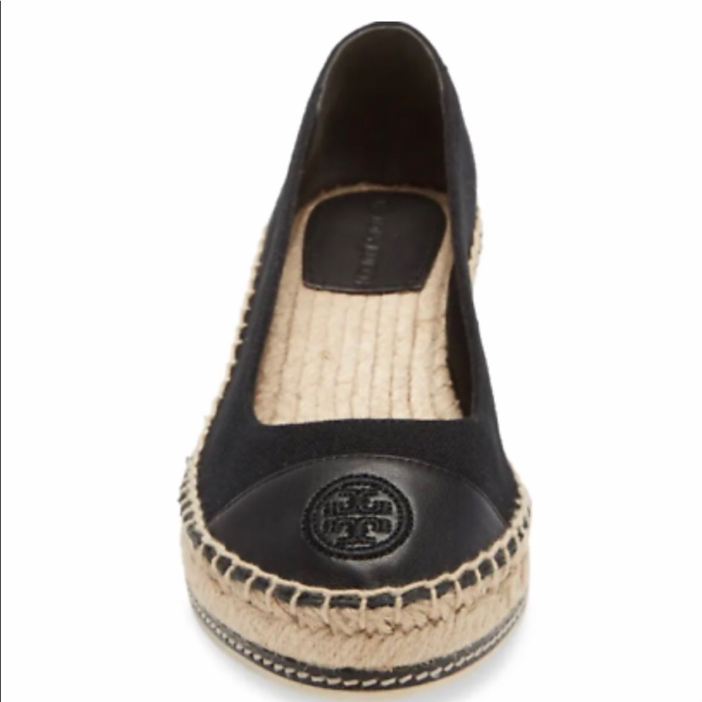 🔥TORY BURCH-Color Block Espadrille Canvas/Leather